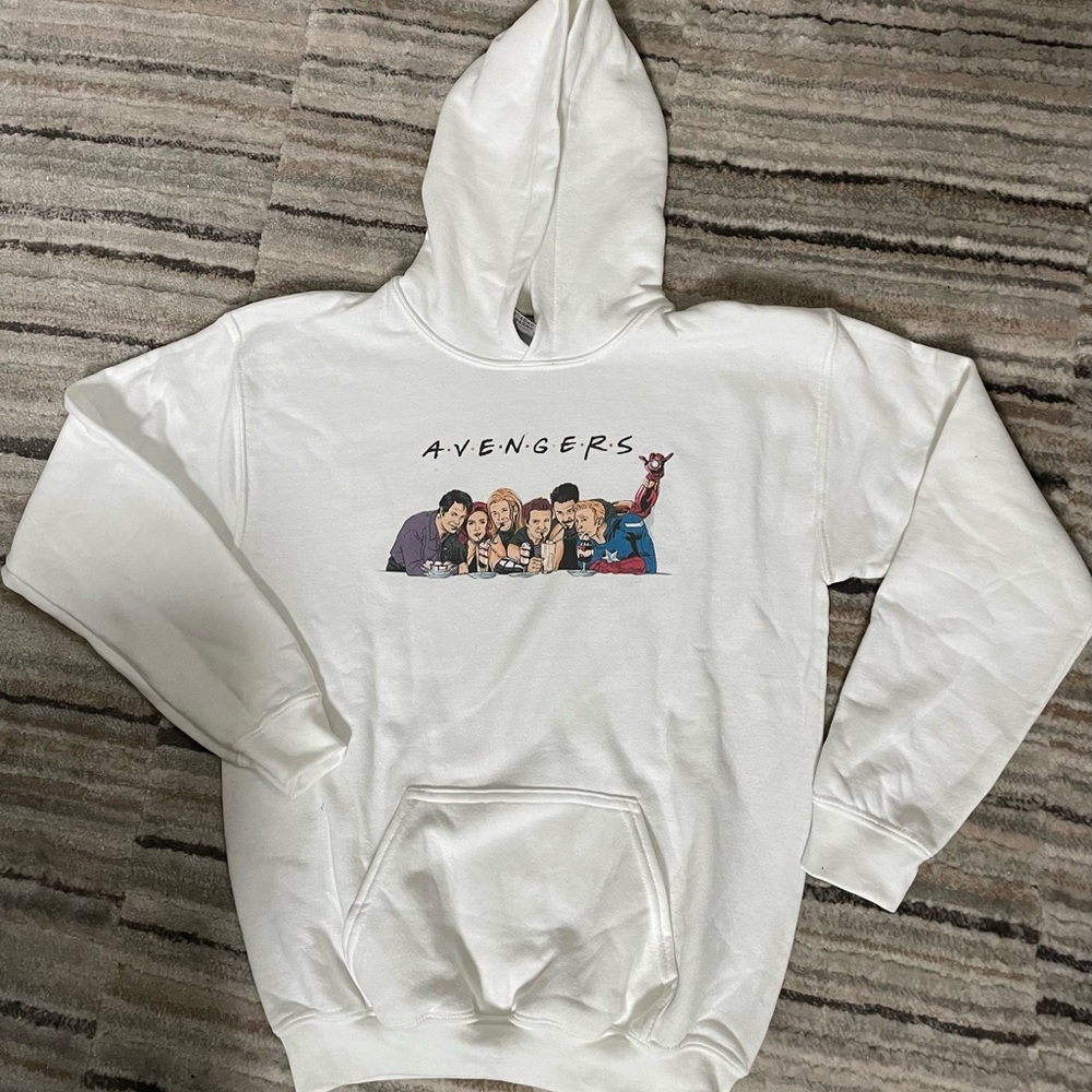 Friends/Avengers Youth L sweatshirt hoodie - NWOT.